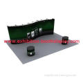 Exhibition pop up stand Portable , tension fabric trade sho